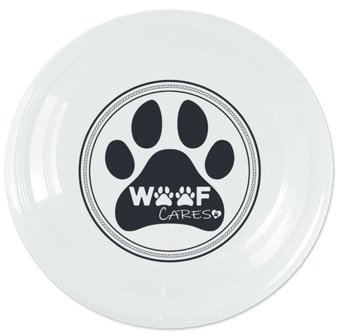 Woof Cares Frisbee